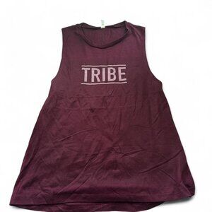 Bella+Canvas Women's Burgundy and Red Top